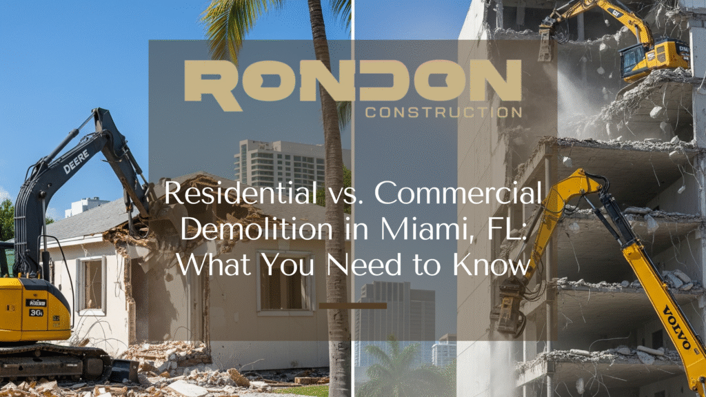 Residential vs. Commercial Demolition scaled
