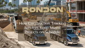Construction Trucking Services