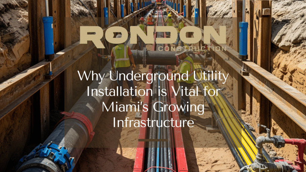 Underground Utility Installation