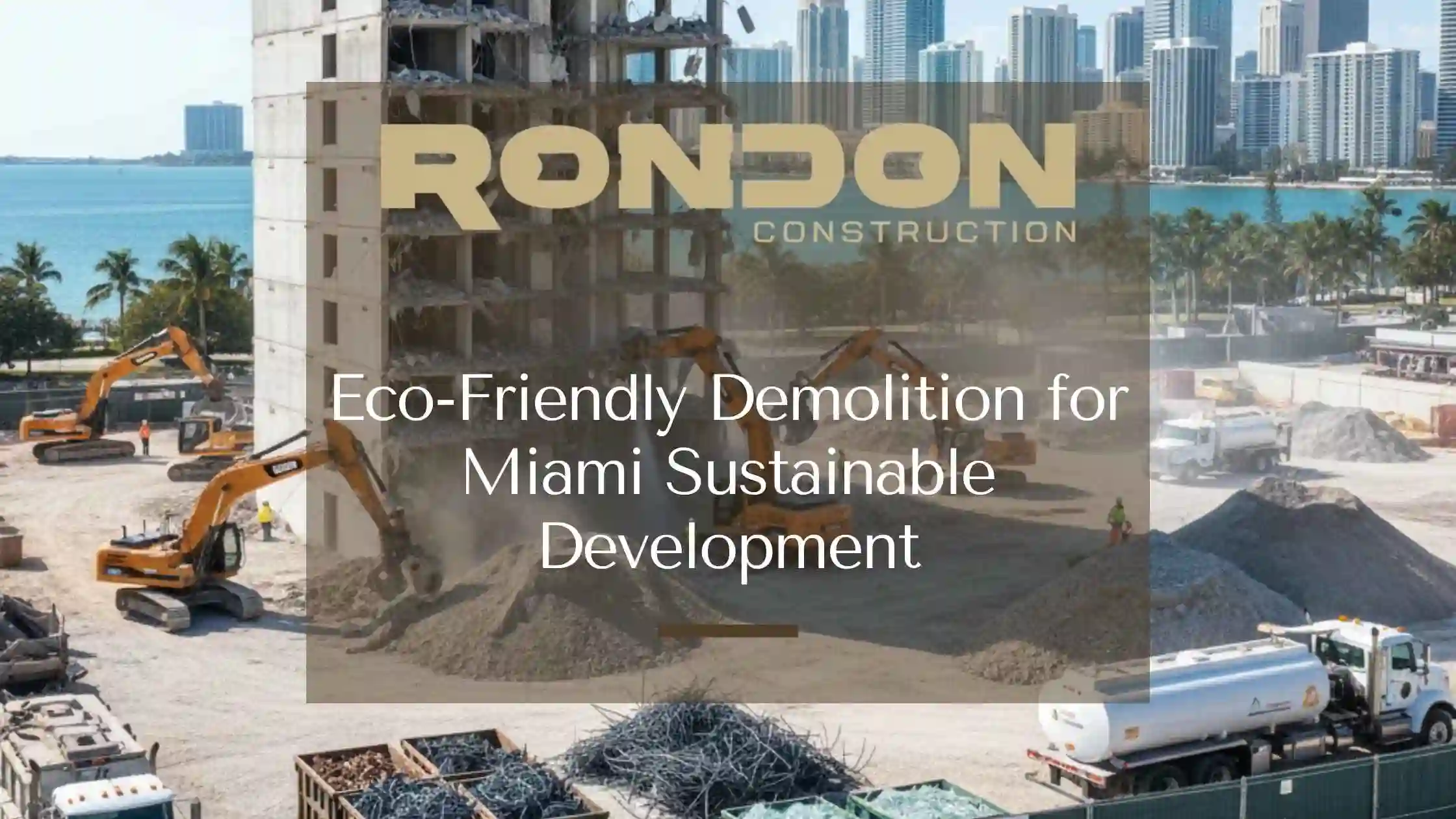 Eco-Friendly Demolition for Miami Sustainable Development