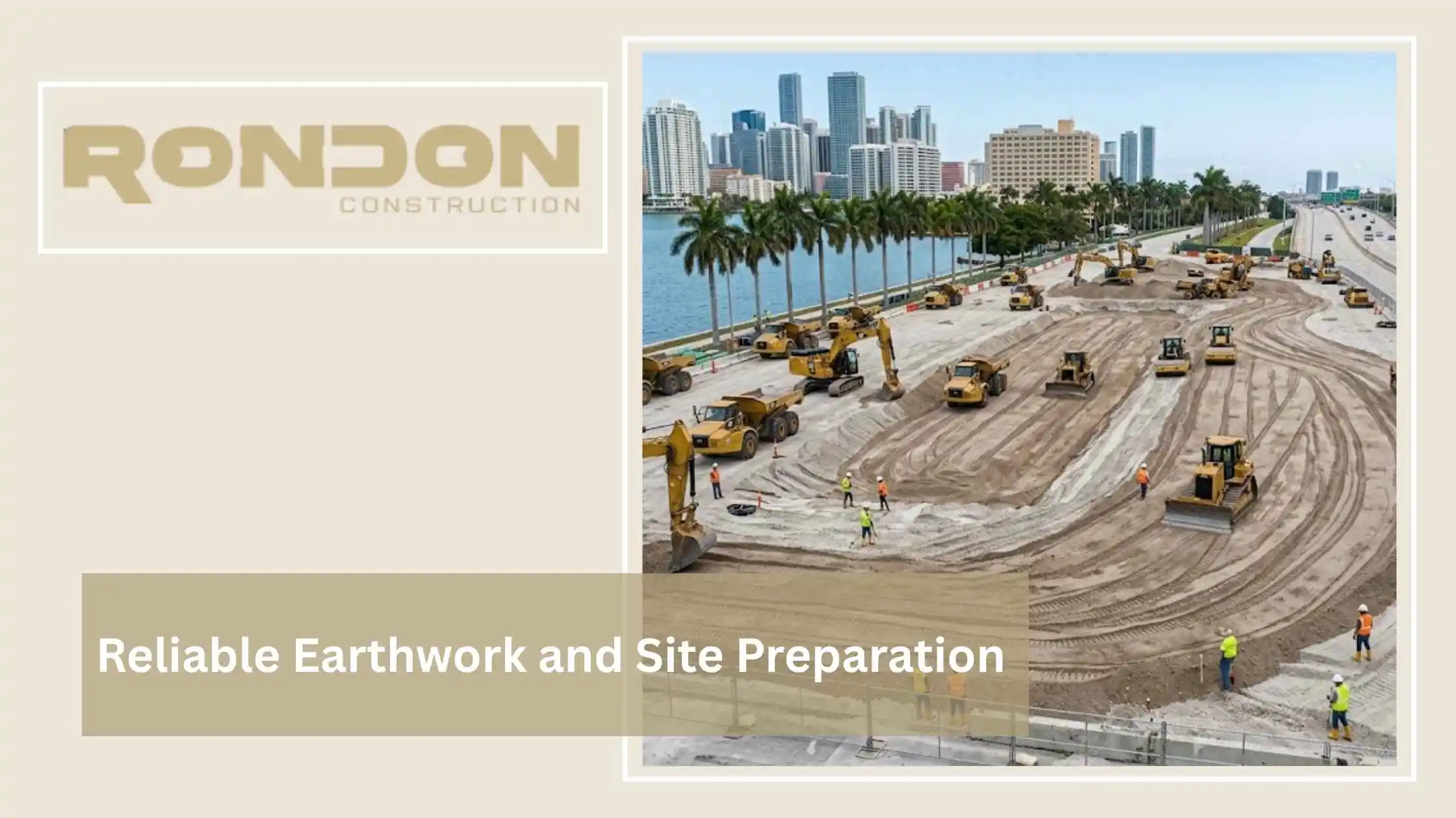 Reliable Earthwork and Site Preparation